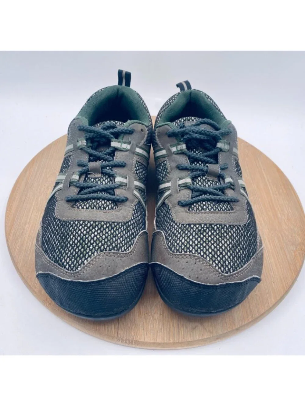 Xero Shoes Mens 9 Green Mesh Barefoot Zero Drop Terra Flex Sneakers Minimalist